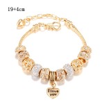 Top Sale Hot Style Love Alloy Beads Bracelet Bracelets S08192