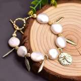 Fashion Natural Pearl Bracelet Bracelets GB021829