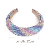 Fashion Rhinestone Rainbow Goddess Headband Headbands 394556