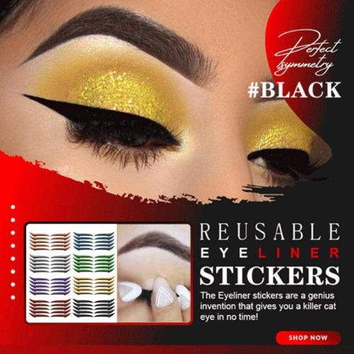 5 Pairs Eyelid Line Stick Reusable Eyeliner Stickers JK-02738
