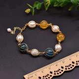 Fashion Natural Pearl Bracelet Bracelets GB021829