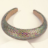 Fashion Rhinestone Rainbow Goddess Headband Headbands 394556