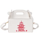 Fashion Crossbody Chinese Takeout Box Style Clutch Bags