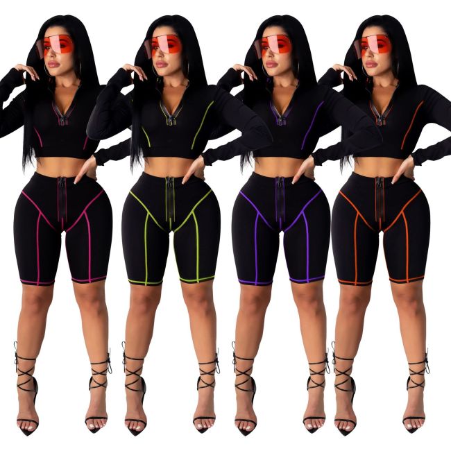 Women Two Piece Yoga suits Jogging Suits Tracksuits Tracksuit Outfits G0289910