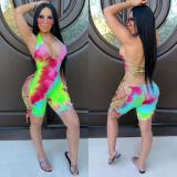 Women Summer Tie Dye Bodysuits Bodysuit Outfit Outfits 703142 CM72738