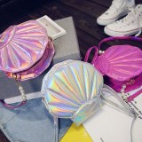 Fashion Laser Sweet Shell Chain Handbags 245534556