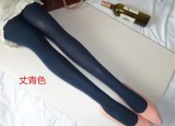Sexy Women's Patchwork Footed Elastic Silk Stockings