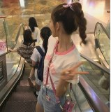 Fashion Laser Sweet Shell Chain Handbags 245534556