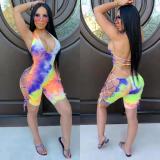 Women Summer Tie Dye Bodysuits Bodysuit Outfit Outfits 703142 CM72738