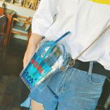 Fashion PU Leather Laser Beach Handbags 106374