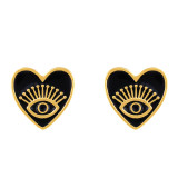 18k Gold Plated Vintage Angel Eyes Earrings err4455
