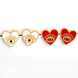 18k Gold Plated Vintage Angel Eyes Earrings err4455