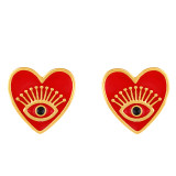 18k Gold Plated Vintage Angel Eyes Earrings err4455