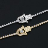 Fashion Women CZ Paved Cubic Zircon Bracelet Bracelets brk4556