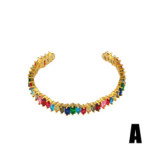 Fashion 18K Gold Plated Heart-Shaped Bracelets brb5869