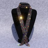 Hot Punk Alloy Long Choker Statement Neck Collar Women Fashion Jewelry Scarves