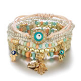 Handmade Beaded Fashion Women Eyes Design Temperament Bracelets B-004556