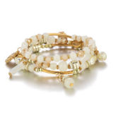 Bohemian Ethnic Style Alloy Crystal Lock Sun Flower Moon Star Bracelets B-004657