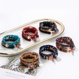 Vintage Multilayer Beads Women Summer Bracelet Bracelets B-000819