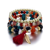 Women Vintage Crystal Bead Bracelet Bracelets B-001526