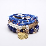 New Multi-Layer Rice Bead Hand-Woven Original Bracelet Bracelets B-0091102