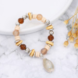 Natural Acrylic Beach Shell Bracelet Bracelets B-006677
