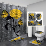 Digital Printing Polyester Waterproof Bathroom Hanging Curtain Toliet Covers yxyl20190013849