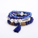 Summer Bohemian Pink Stone Ladies Bracelet Bracelets B-007485