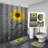 Digital Printing Polyester Waterproof Bathroom Hanging Curtain Toliet Covers yxyl20190013849