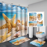 Creative Series 3D Digital Printing Bathroom Hanging Curtain Toliet Covers yxyl2019002637