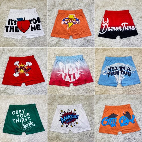 Women Summer Sexy Print Hip-Hop Beach Sports Shorts D947788