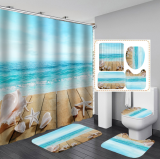Creative Series 3D Digital Printing Bathroom Hanging Curtain Toliet Covers yxyl2019002637
