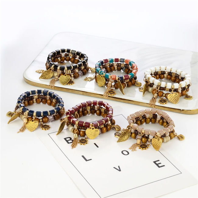 Fashion Handmade Beaded Bracelet Bracelets B-005162