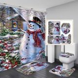 Digital Printing Waterproof Polyester Bathroom Hanging Curtain Toliet Covers yxyl20190013647