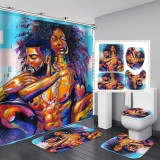 3D Digital Painting Prince And Princess Bathroom Hanging Curtain Toliet Covers yxyl20190012637