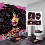 3D Digital Painting Prince And Princess Bathroom Hanging Curtain Toliet Covers yxyl20190012637