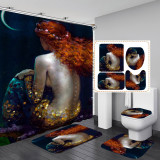 Cartoon Waterproof Bathroom Hanging Curtains yxyl20190029310