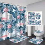 Latest Design Animal Style Tropical Style Bathroom Hanging Curtain Toliet Covers