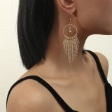 Party Women's New Round Pendant Earrings kh-667586