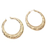 Fashion Metal Big Circle Earrings kh-674859