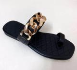 Women's Single-Finger Chain Outdoor Slippers Slides