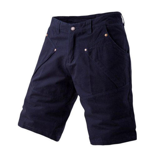 Summer Cotton Solid Color Men Beach Shorts TETE-608899