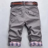 Men's Casual Beach Turn Up Cuff Short Shorts