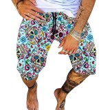 Summer Men's Beach Loose-Fitting Pant Pants Short Shorts