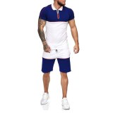 Men's Summer Shirt+Shorts Tracksuits Sets DFTZ-8898109