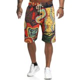 Fashion Men's Printed Summer Sports Beach Short Shorts YK012-12