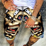 Summer Printing Beach Men's Hip Hop Short Shorts 119146879
