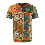 Men's Short Sleeve Printed Shirt Shirt Top Tops 180819