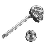 Skull Piercing Surgical Stainless Tongue Steel Rings 1679810