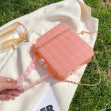 Women Summer Chain Clear Acrylic Purses And Handbags cx204051